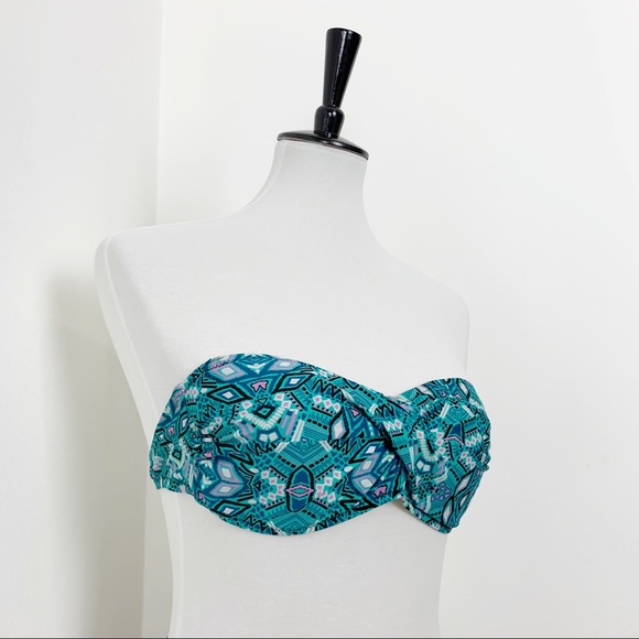 Jessica Simpson | Teal Turquoise Bikini Swim Top